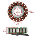 Stator And Gasket For Kawasaki Bayou 300 Klf300c Klf 300c 4x4 1989-2005