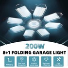 200w Led Deformable Led Garage Light Bright Shop Ceiling Lights Fixture Bulb