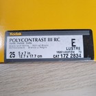 Vintage Kodak Polycontrast Iii Rc Photo Paper E 5x7 Sealed 25 Sheets Nos