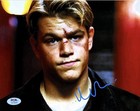 Matt Damon Signed 8x10 Photo Autographed Rounders Psa dna Coa Odyssey Good Will