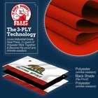 Anley Rip-proof Technology Double Sided 3-ply California State Flag 3x5 Foot