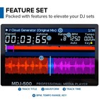 Gemini Sound Mdj-500 - Professional Dj Media Player  Compact Design With Full-fe