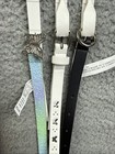 2x Cat   Jack Girls Youth Xl 3pk Butterfly Heart Themed Skinny Belt Set