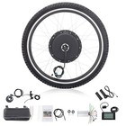 24   26   Electric Bicycle Conversion Kit Ebike Front Rear Wheel 48v 1000w 1500w