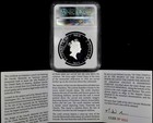 2015 1 Oz Silver Coin     Ngc Pf-70     Lincoln Memorial Niue Ntl Monuments Er