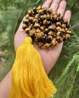10 Mm Rnd 108 1 Beads Original Yellow Tigers Eye Jaap Rosary Japa Mala Energized
