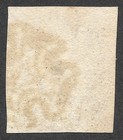 Used 1840 Great Britain Penny Black Stamp  Scott  1  Plate  4