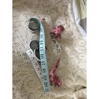 Boye Switzerland   Dean England Vintage Clothing Tape Measures Pink Blue