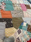 Vintage Handmade Crazy Quilt Cutter   Craft -74    X 53   