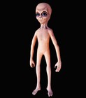 Alien Ufo Roswell Martian Area 51  Halloween Decor Prop 4 5 Ft Tall