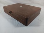 Vintage 6 Slot Watch Storage Box With Helbros Watch Face