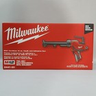 Milwaukee M12 10-ounce Caulk And Adhesive Powered Gun - Tool Only 2441-20 12v