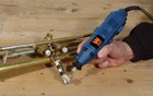 Wen Rotary Grinder Cutter With Flex Shaft Variable Speed Rotary Tool Kit Set