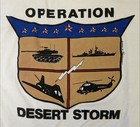 Vintage 1990 Operation Desert Storm Rasmussen Gulf War Tshirt White X-large Xl