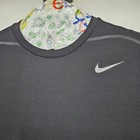 Nike Pro Combat Shirt Mens Large Dri-fit Compression Sports Training Gym Black