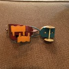 Vintage Tin Wind-up Chicken Toy  Russ Berrie   Co  Inc Oakland Nj