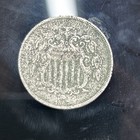 1867 No Rays Shield Nickel Extremely Fine