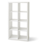 Better Homes   Gardens 8 Cube Storage Organizer Display Shelf Bookcase Unit