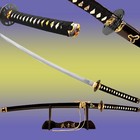Kill Bill Bride s Sword Replica Movie Katana Lion Engraved Blade W Display Stand