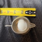Vintage B m  Norway Hammered Pewter Creamer Pitcher 