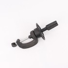 Mannequin Training Head Stand Wig Holder Stand Desk Table Clamp Metal Hair Acc