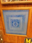Pair Of Etched Glass Window Transoms