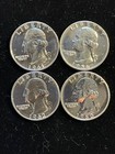 Proof-like Roll Washington Quarters Mixed Dates 90  Silver  10 Face  56 Thru 63