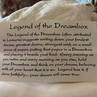 Native American Zuni Dreamcatcher Dream Box Wood Carved Design W  Gemstone New