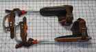 Bashlin Usa Tree   Pole Climbing Spurs Gaffs Spikes Climber Set W  140ds Pads