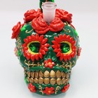 6   Monster Skull Glass Bongs Water Pipe Tobacco Smoking Mini Bong W  14mm Bowl