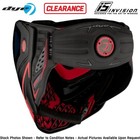 Clearance Used Dye I5 Thermal Paintball Mask Goggles With Gsr Pro Strap