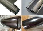 36  X 60  Dark Chrome Mirror Black Vinyl Film Wrap Sticker Stretchable 3ft X 5ft