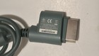 Genuine Microsoft Xbox 360 Composite Av Cable Gray Oem Original Authentic