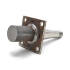 Trailer Spindle For 3 500 Lb  84 Axle Weld On 1 3 4 Inch Round With Brake