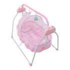 Electric Baby Crib Cradle Auto-swing Infant Music Basket Sleeping Bed Remote