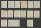 India Sg265 277 Kgvi 1940 Kgvi  Set Of 14  Mounted Mint