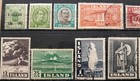Iceland 1920 - 1950s Collection Of Early Mh   Used Stampd
