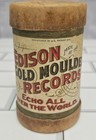Lot Of 26 Vintage Edison Gold Moulded   Columbia Wax Cylinder Records