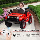 12v Ride On Car Kids Battery Powered Electric Car Truck Gift 3 Speeds Led Lights