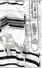 Kosher Tallit Talit Prayer Shawl 55 x74  Blak silver Adult Size   60 From Israel