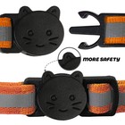 Banmoder 2 Pack Reflective Cat Collar Breakaway With Bell personalized Kitten   