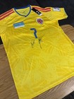 Colombia 2026 World Cup Dual Signed Jersey   Autographed W coa Match Holograms