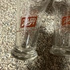 Vintage Lot Of 6 Schlitz Flared Glasses  the Beer That Made Milwaukee Famous 