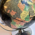 Vintage Replogle Starlight World Globe 12    Chrome Base Black Soviet Union Ussr