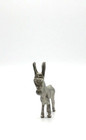 Pewter Donkey Mule Highly Detailed Statue Figurine