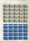 1959 Liechtenstein Various Subjects 14 Sheets X 350 Stamps Mnh F 2176