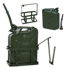 8pcs Jerry Can 5gallon 20l Gas Gasoline Military Metal Steal Tank W  Holder Nato