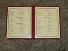 Hayward Ranch Menu - 8-1 2  X 11  - Vg - Year Unknown