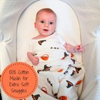 Muslin Swaddle Blanket  47 X 47 In  Newborn Receiving Blanket 100  Organic
