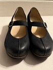 Dansko Mika Leather Mary Jane Shoes Womens Size 38 Eu Us 7 5-8 Black